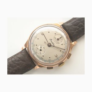 Vénus 170 Caliber Gold Chronograph Watch from Breitling, 1940s