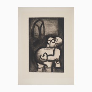 Georges Rouault, Father Ubu, 1928, Grabado original