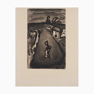 Georges Rouault, The Entrance to the Village, 1928, Original Etching