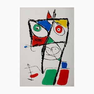 Joan Miro, Le Courtisan grotesque XX, 1974, Etching