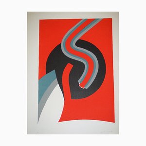 James Pichette, Abstract Composition, 20th Century, Lithograph