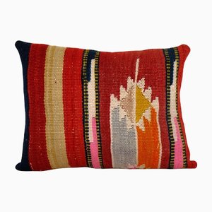 Turkish Bohemian Wool Striped Pillow Cover