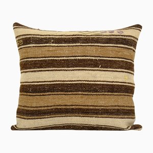 Housse de Coussin Lombaire Kilim en Chanvre