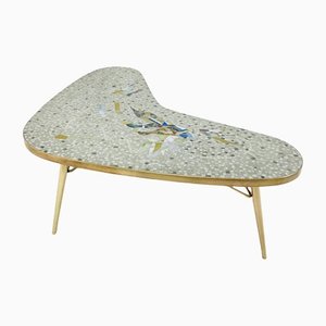 Vintage Mosaic Coffee Table by Berthold Müller for Opal Möbel, 1950s