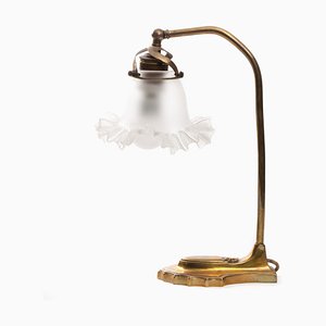 Lampe de Bureau Art Nouveau, Début 20ème Siècle