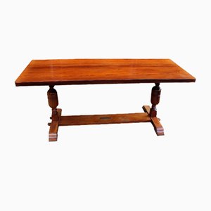 Walnut Refectory Dining Table, 1960s