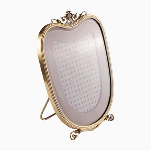 Italian Gilded Silver Picture Frame by De Vecchi