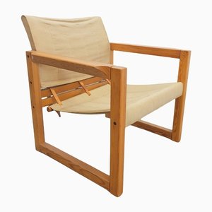 Vintage Diana Armchair Safari Chair by Karin Mobring for IKEA, 1970