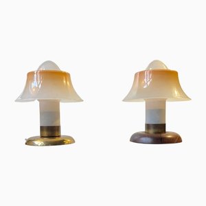 Small Table Lamps from Fog & Mørup, Denmark, 1950s, Set of 2