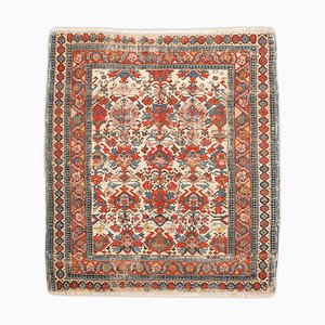 Geometric Shirvan Rug in Light Red with Border