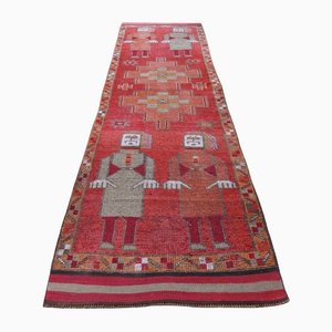 Vintage Turkish Wool Runner Rug