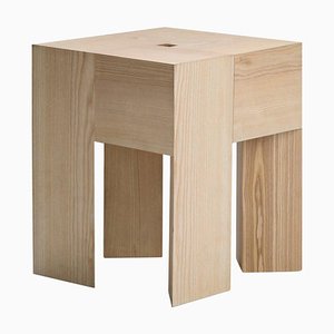 Triangle Wood Stool or Side Table by Aldo Bakker for Hille