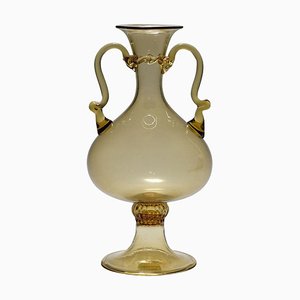 Blown Murano Glass Vase from Venini, 1950s
