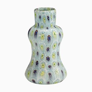 Millefiori Murano Glass Vase from Fratelli Toso, 1910