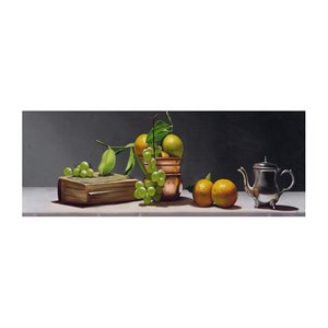 Maximilian Ciccone, Lezioni di frutta, 2010, Italy, Oil on Canvas, Framed