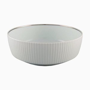 Modulation Bowl in Fluted Porcelain by Tapio Wirkkala for Rosenthal