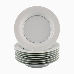 Piatti Modulation in porcellana di Tapio Wirkkala per Rosenthal, set di 8