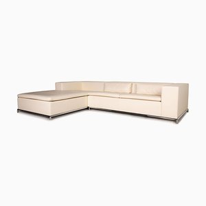 Cream Leather Ds 7 Corner Sofa from de Sede