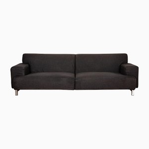Anthracite Fabric Two-Seater Couch