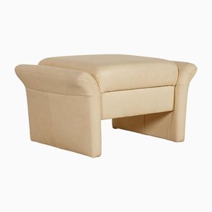 Cream Leather Variomed Stool from Himolla