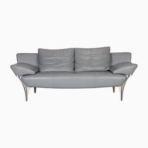 Gray Leather 1600 Sofa from Rolf Benz