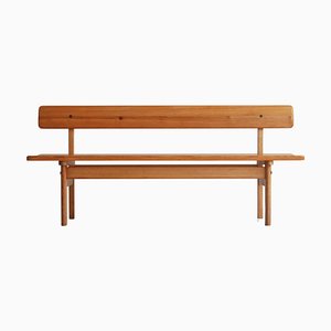 Asserbo Bench in Pitch Pine by Børge Mogensen for Karl Andersson & Söner, 1961