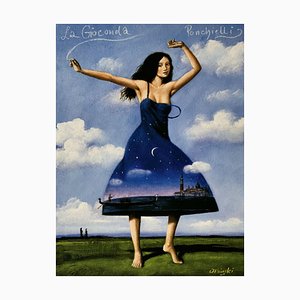 Rafal Olbinski, La Gioconda, 2020, Stampa artistica