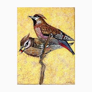 Magdalena Nalecz, Waxwing, 2021, Acrylic on Canvas