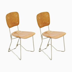 Chaises Aluflex par Armin Wirth, Set de 2