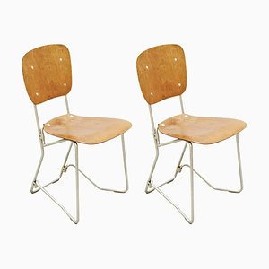 Chaises Aluflex par Armin Wirth, Set de 2