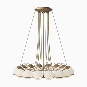 Champagne Model 2109/16/14 Chandelier by Gino Sarfatti for Astep