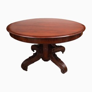 Antiker französischer Holztisch von Luigi Filippo