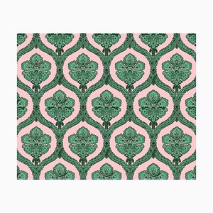 Oriental Express Damask Mint Wallcovering by Simone Guidarelli for Officinarkitettura