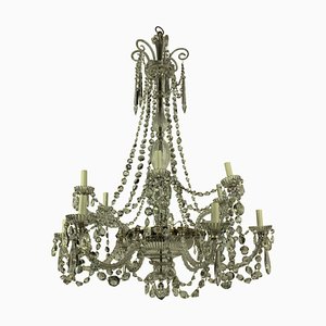 Antique Chandelier in Cut Glass from Perry & Co.