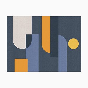 Bhaus 100_composition Blue Wallpaper by Officinarkitettura