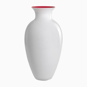 Large Antares Milk N.1 Vase by Nason Moretti