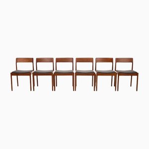 Dining Chairs by Johannes Norgaard, Set of 6
