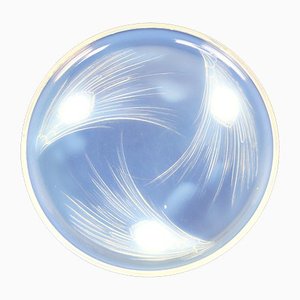 Art Deco Opalescent Glass Bowl