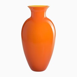 Grand Vase Antares N.1 Orange par Nason Moretti