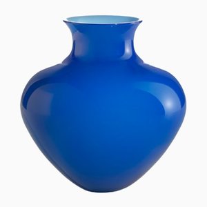 Mittelgroße Antares Blue N.4 Vase von Nason Moretti