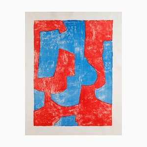 Serge Poliakoff, ohne Titel, 1966, Lithographie