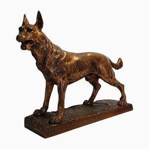 Bronze Dog by René André Varnier