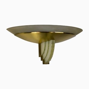Vintage Bronze Rahmen Mod. 542 Wandlampe, 1980