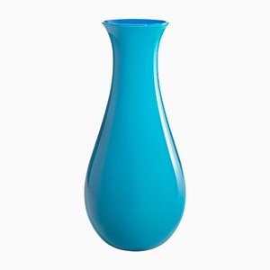Antares Aquamarine N.2 Vase by Nason Moretti