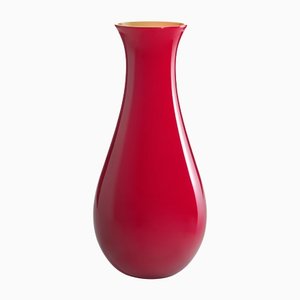Antares Red N.2 Vase by Nason Moretti