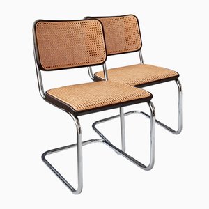 Model S32 Dining Chairs by Marcel Breuer for Thonet, 1970s, Set of 2
