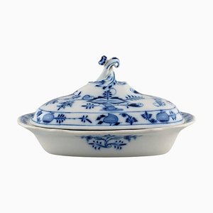 Soupière Antique en Porcelaine Peinte à la Main de Meissen