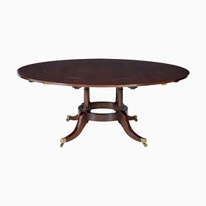 Vintage Jupe Dining Table with Leaf Cabinet in Mahogany