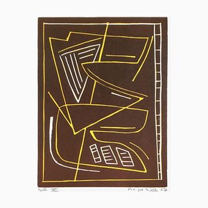 Alberto Magnelli, Composition 40, Linocut