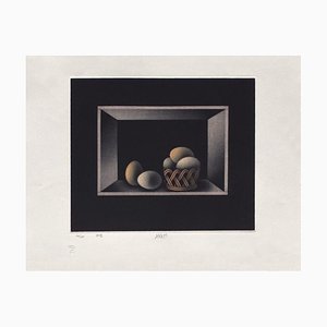 Mario Avati, Oeufs, Mezzotint